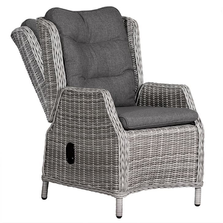 Salou Relaxsessel Hochlehner old white alpha grey