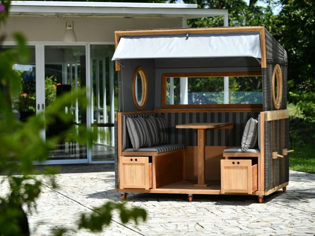 Gosch-Lounge Strandkorb für 6 Personen