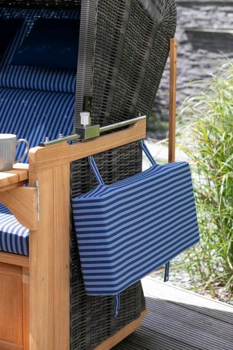 Friesland Sylt Strandkorb im Detail