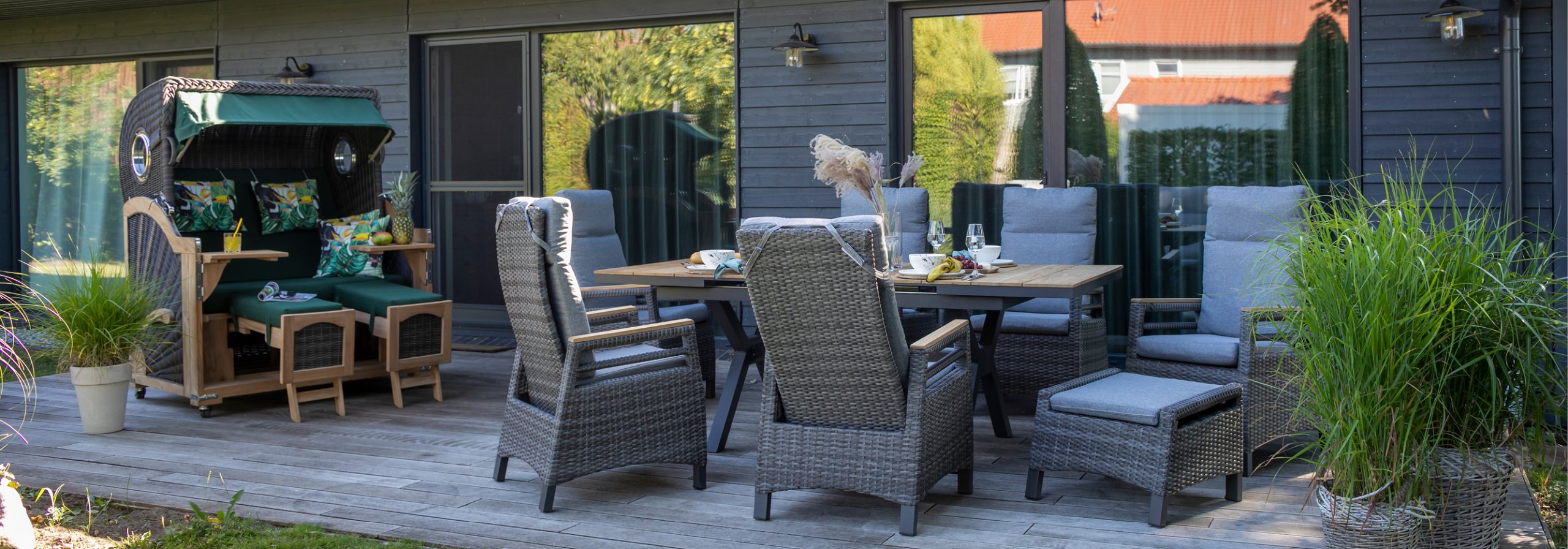 Gartenmöbel und Strandkörbe von deVries