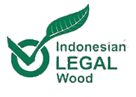 Siegel Indonesian Legal Wood, kein illegaler Holzeinschlag